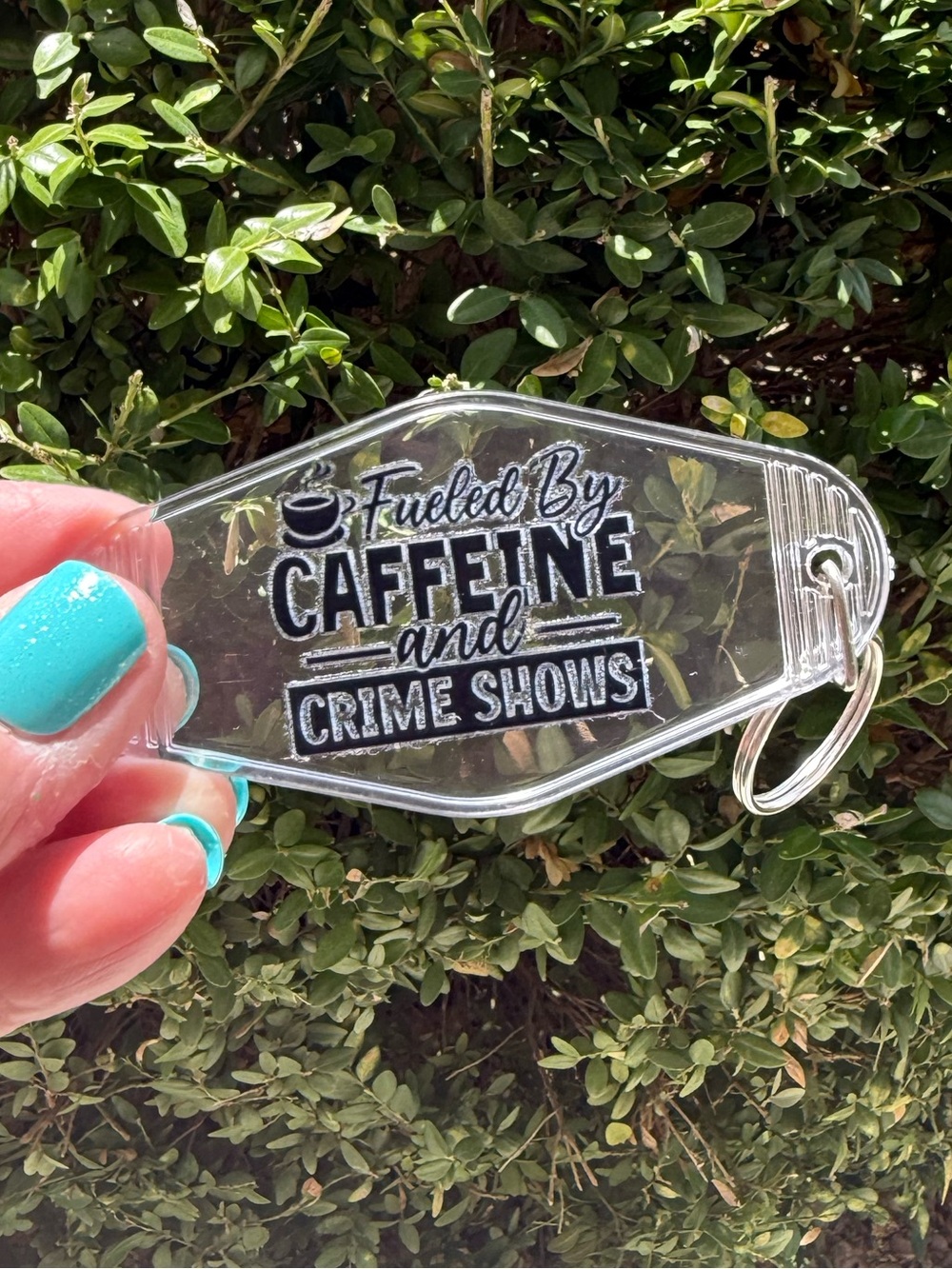Vintage style motel key 3.5 inch keychain gift idea